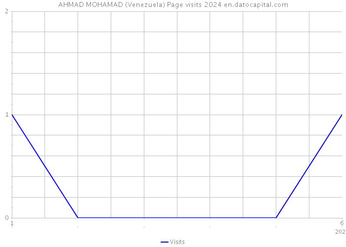 AHMAD MOHAMAD (Venezuela) Page visits 2024 