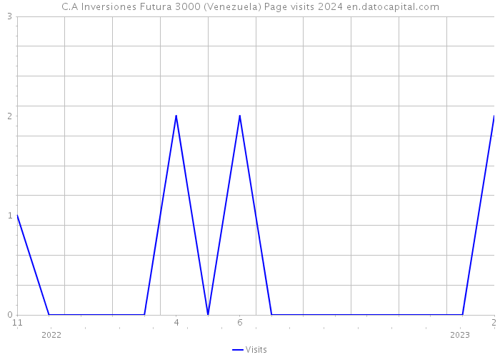 C.A Inversiones Futura 3000 (Venezuela) Page visits 2024 