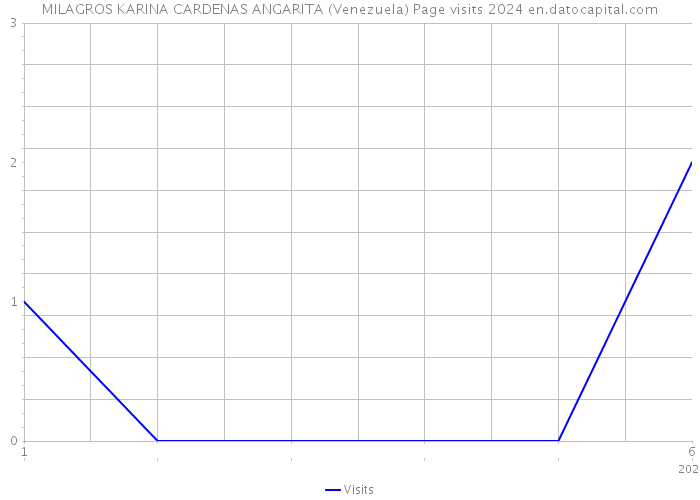 MILAGROS KARINA CARDENAS ANGARITA (Venezuela) Page visits 2024 