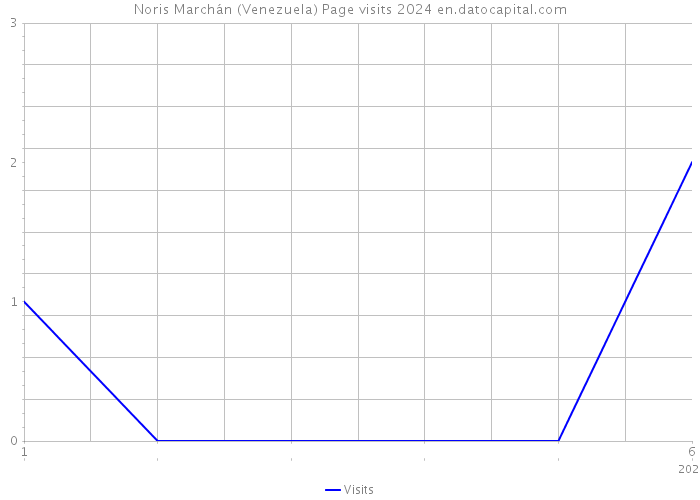 Noris Marchán (Venezuela) Page visits 2024 