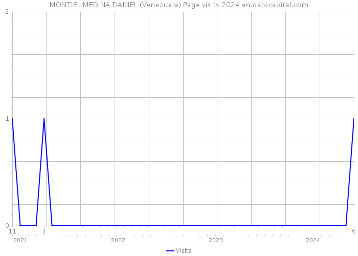 MONTIEL MEDINA DANIEL (Venezuela) Page visits 2024 