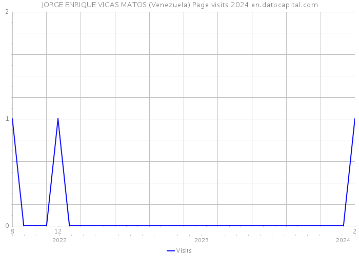 JORGE ENRIQUE VIGAS MATOS (Venezuela) Page visits 2024 