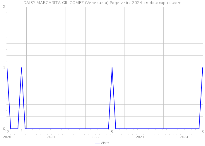 DAISY MARGARITA GIL GOMEZ (Venezuela) Page visits 2024 