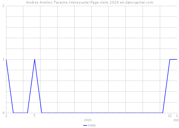 Andres Avelino Tarache (Venezuela) Page visits 2024 