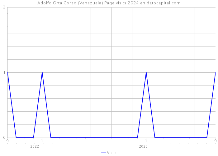 Adolfo Orta Corzo (Venezuela) Page visits 2024 