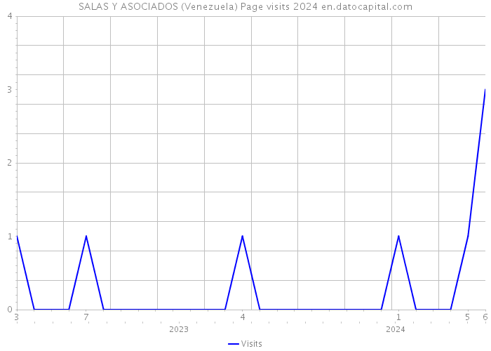 SALAS Y ASOCIADOS (Venezuela) Page visits 2024 