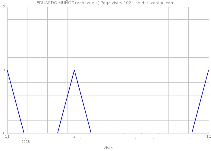 EDUARDO MUÑOZ (Venezuela) Page visits 2024 