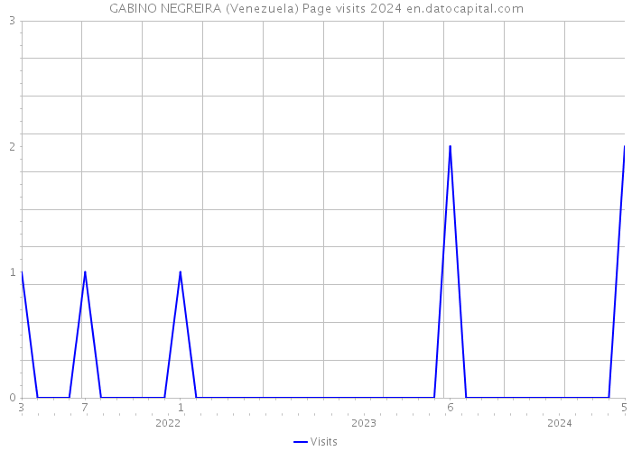 GABINO NEGREIRA (Venezuela) Page visits 2024 