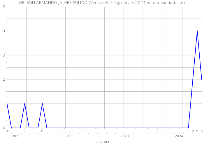 NELSON ARMANDO JAIMES PULIDO (Venezuela) Page visits 2024 