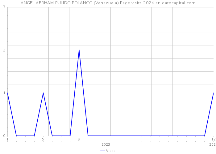 ANGEL ABRHAM PULIDO POLANCO (Venezuela) Page visits 2024 