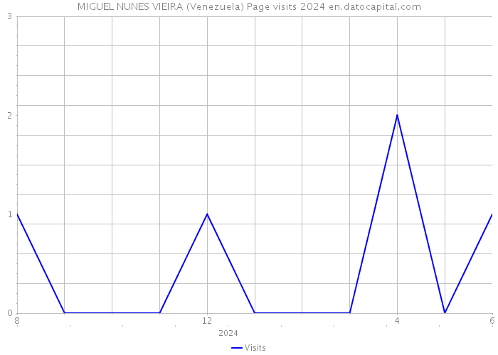 MIGUEL NUNES VIEIRA (Venezuela) Page visits 2024 
