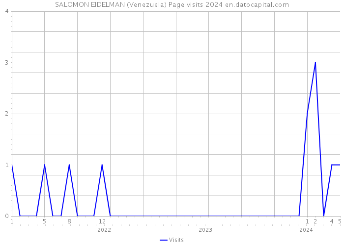 SALOMON EIDELMAN (Venezuela) Page visits 2024 
