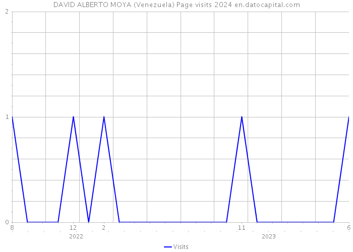 DAVID ALBERTO MOYA (Venezuela) Page visits 2024 