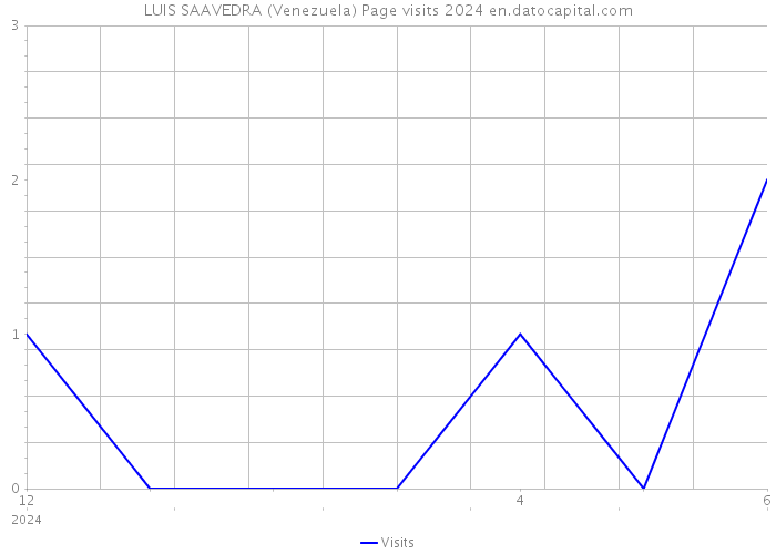 LUIS SAAVEDRA (Venezuela) Page visits 2024 