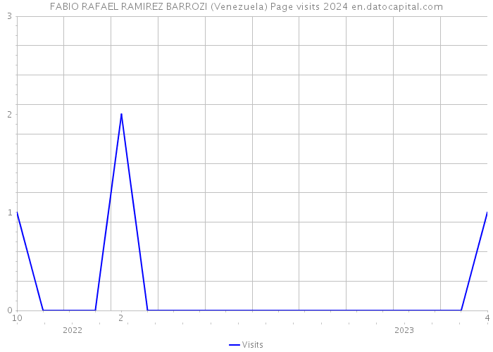 FABIO RAFAEL RAMIREZ BARROZI (Venezuela) Page visits 2024 