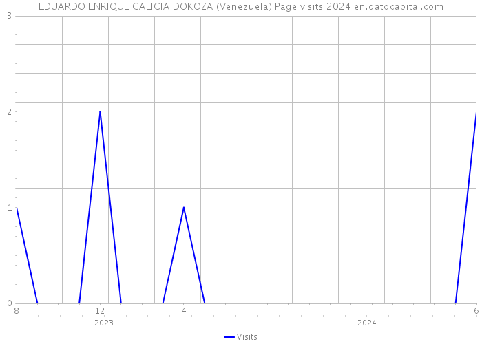 EDUARDO ENRIQUE GALICIA DOKOZA (Venezuela) Page visits 2024 