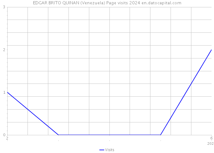 EDGAR BRITO QUINAN (Venezuela) Page visits 2024 
