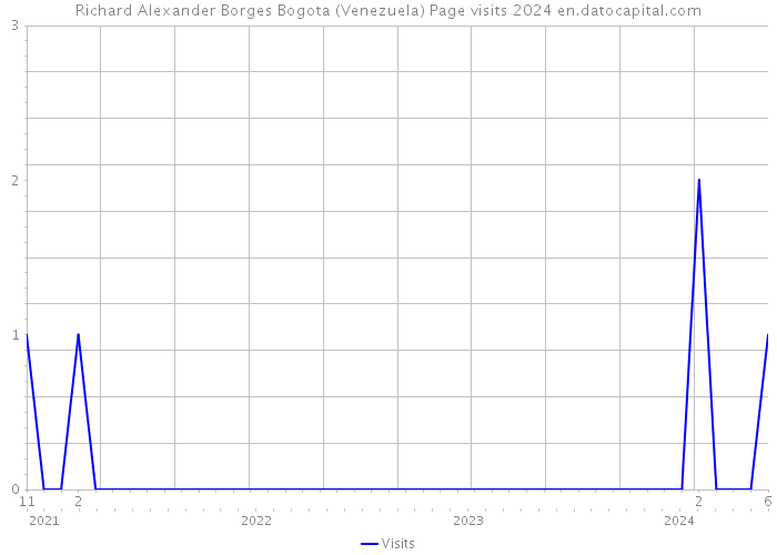 Richard Alexander Borges Bogota (Venezuela) Page visits 2024 
