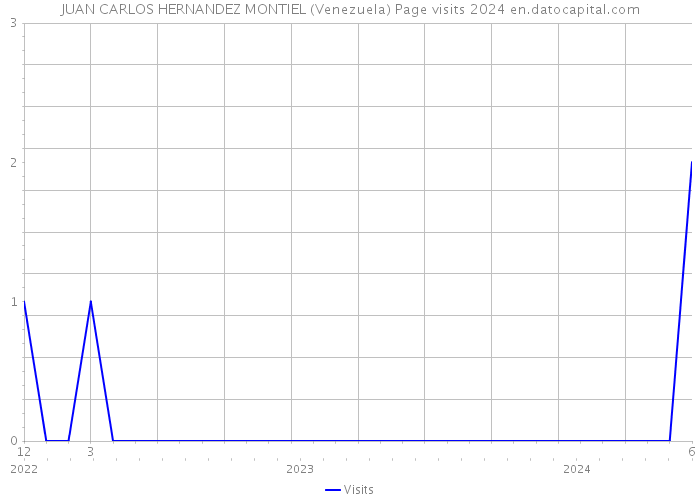 JUAN CARLOS HERNANDEZ MONTIEL (Venezuela) Page visits 2024 