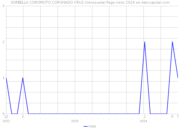 SORBELLA COROMOTO CORONADO CRUZ (Venezuela) Page visits 2024 