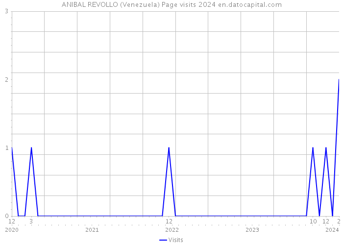 ANIBAL REVOLLO (Venezuela) Page visits 2024 