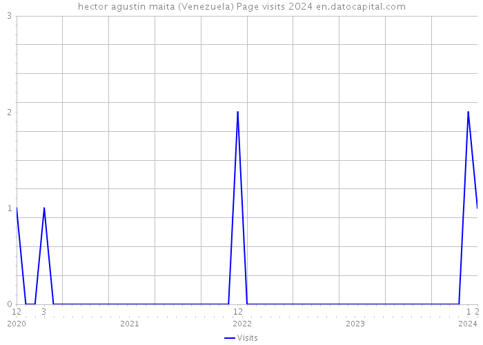 hector agustin maita (Venezuela) Page visits 2024 