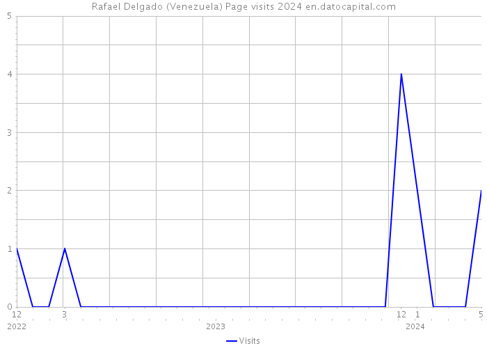 Rafael Delgado (Venezuela) Page visits 2024 