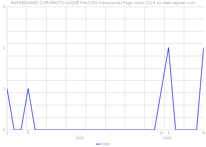 RAFAEDUARD COROMOTO LUQUE FALCON (Venezuela) Page visits 2024 