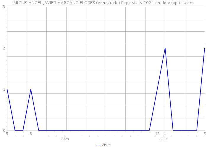 MIGUELANGEL JAVIER MARCANO FLORES (Venezuela) Page visits 2024 