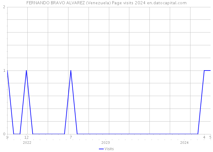 FERNANDO BRAVO ALVAREZ (Venezuela) Page visits 2024 