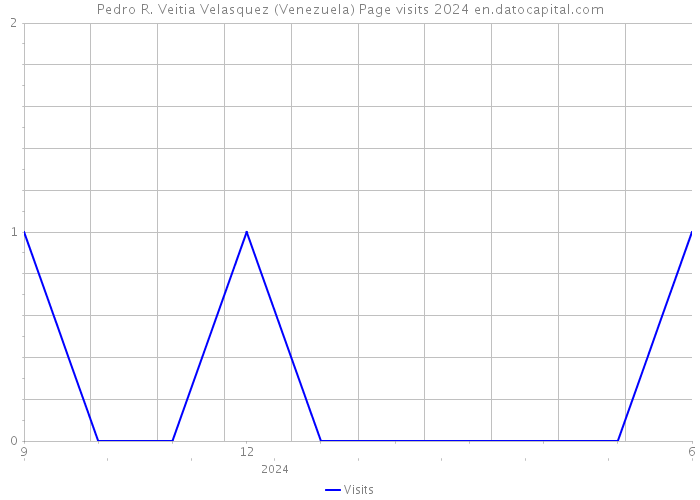 Pedro R. Veitia Velasquez (Venezuela) Page visits 2024 