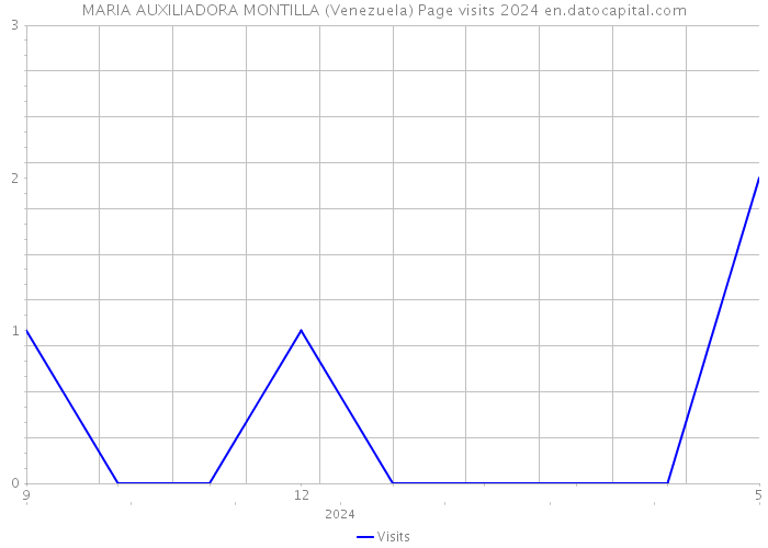 MARIA AUXILIADORA MONTILLA (Venezuela) Page visits 2024 