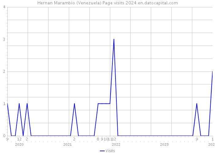 Hernan Marambio (Venezuela) Page visits 2024 