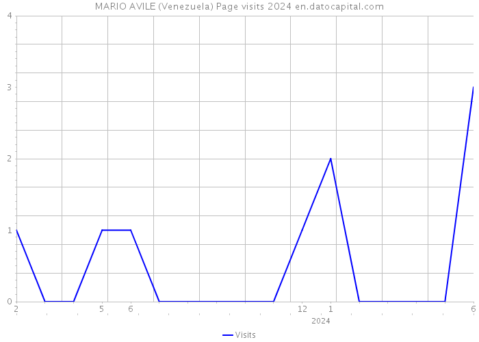MARIO AVILE (Venezuela) Page visits 2024 