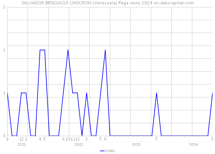SALVADOR BENGUIGUI CHOCRON (Venezuela) Page visits 2024 