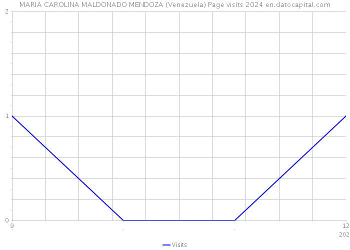 MARIA CAROLINA MALDONADO MENDOZA (Venezuela) Page visits 2024 