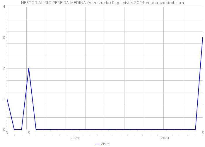 NESTOR ALIRIO PEREIRA MEDINA (Venezuela) Page visits 2024 