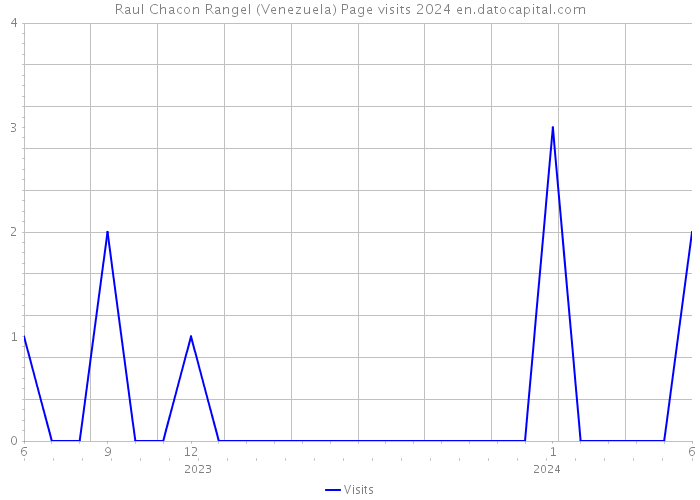 Raul Chacon Rangel (Venezuela) Page visits 2024 