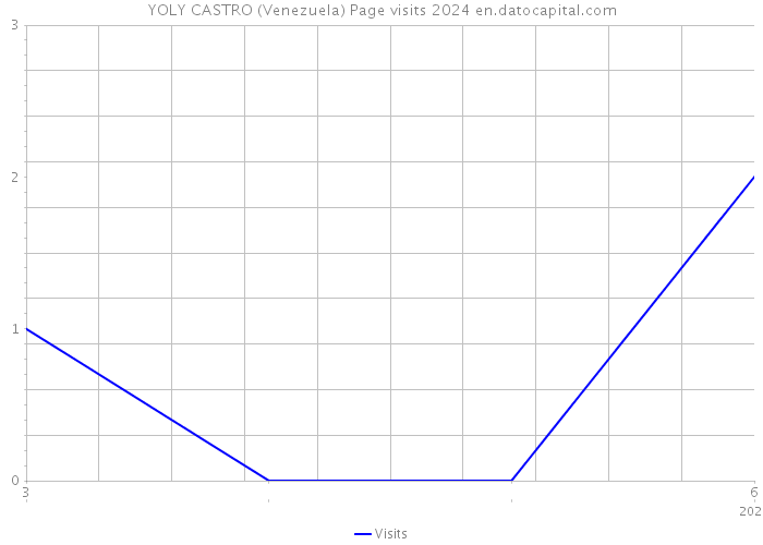 YOLY CASTRO (Venezuela) Page visits 2024 