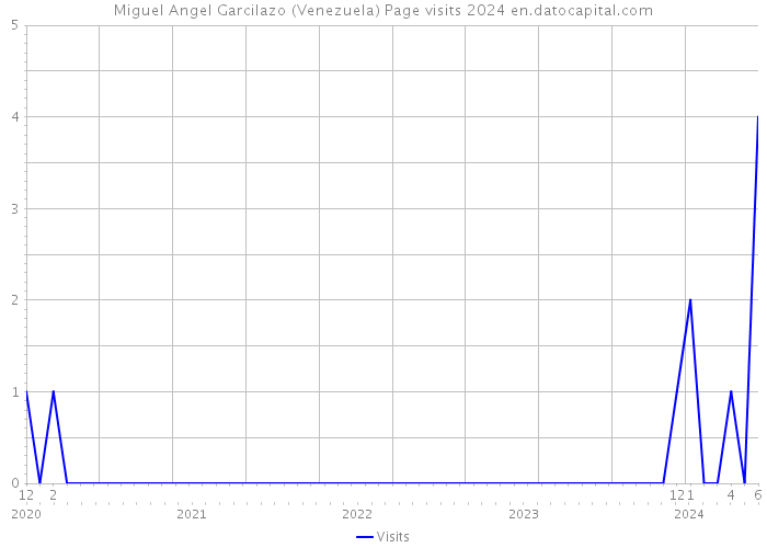 Miguel Angel Garcilazo (Venezuela) Page visits 2024 