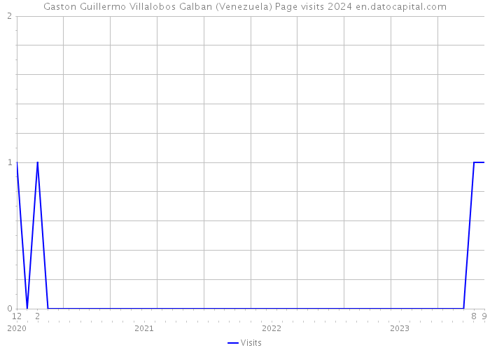 Gaston Guillermo Villalobos Galban (Venezuela) Page visits 2024 
