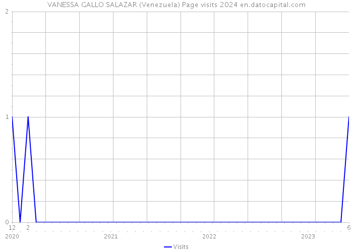 VANESSA GALLO SALAZAR (Venezuela) Page visits 2024 
