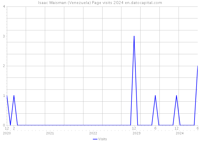 Isaac Waisman (Venezuela) Page visits 2024 
