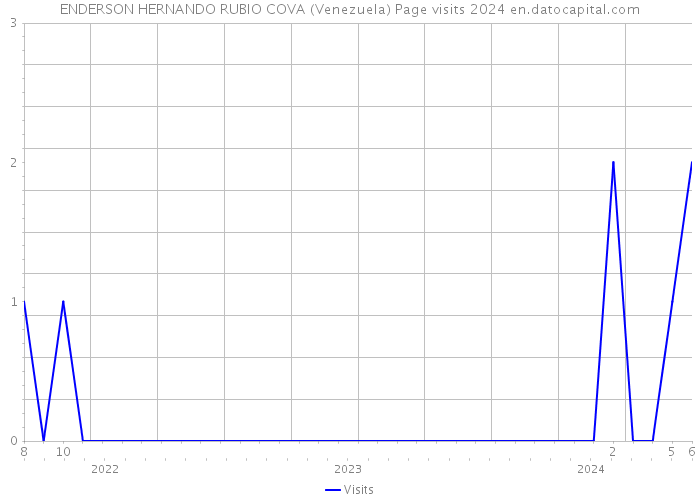 ENDERSON HERNANDO RUBIO COVA (Venezuela) Page visits 2024 