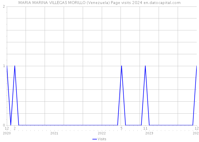MARIA MARINA VILLEGAS MORILLO (Venezuela) Page visits 2024 