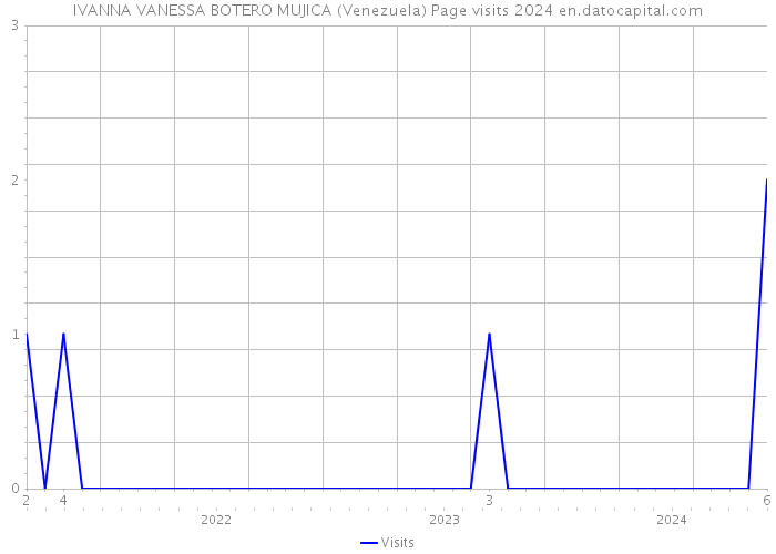 IVANNA VANESSA BOTERO MUJICA (Venezuela) Page visits 2024 