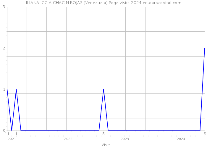 ILIANA ICCIA CHACIN ROJAS (Venezuela) Page visits 2024 