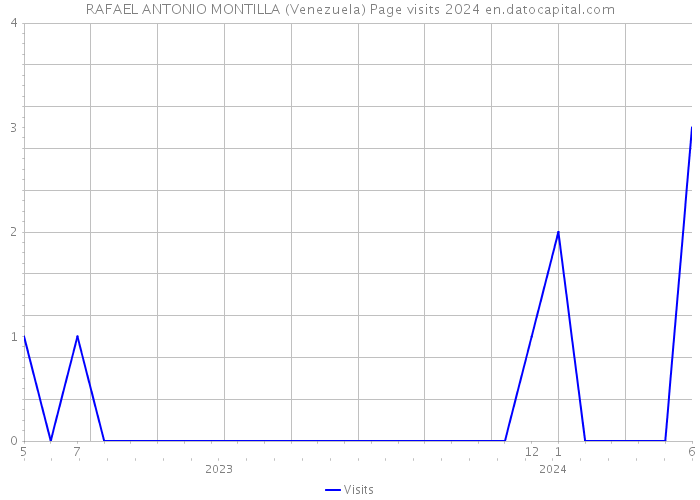 RAFAEL ANTONIO MONTILLA (Venezuela) Page visits 2024 