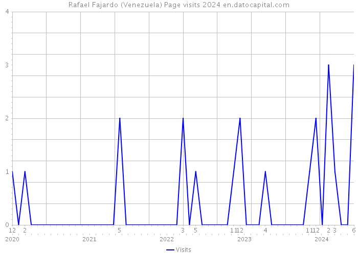 Rafael Fajardo (Venezuela) Page visits 2024 