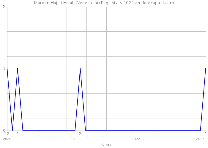 Maroen Hajali Hajali (Venezuela) Page visits 2024 